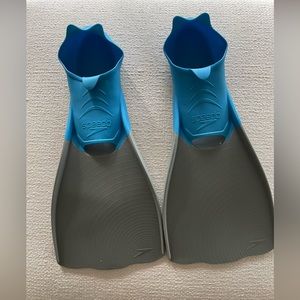 Speedo Unisex-Adult Swim Training Fins Rubber Long Blade